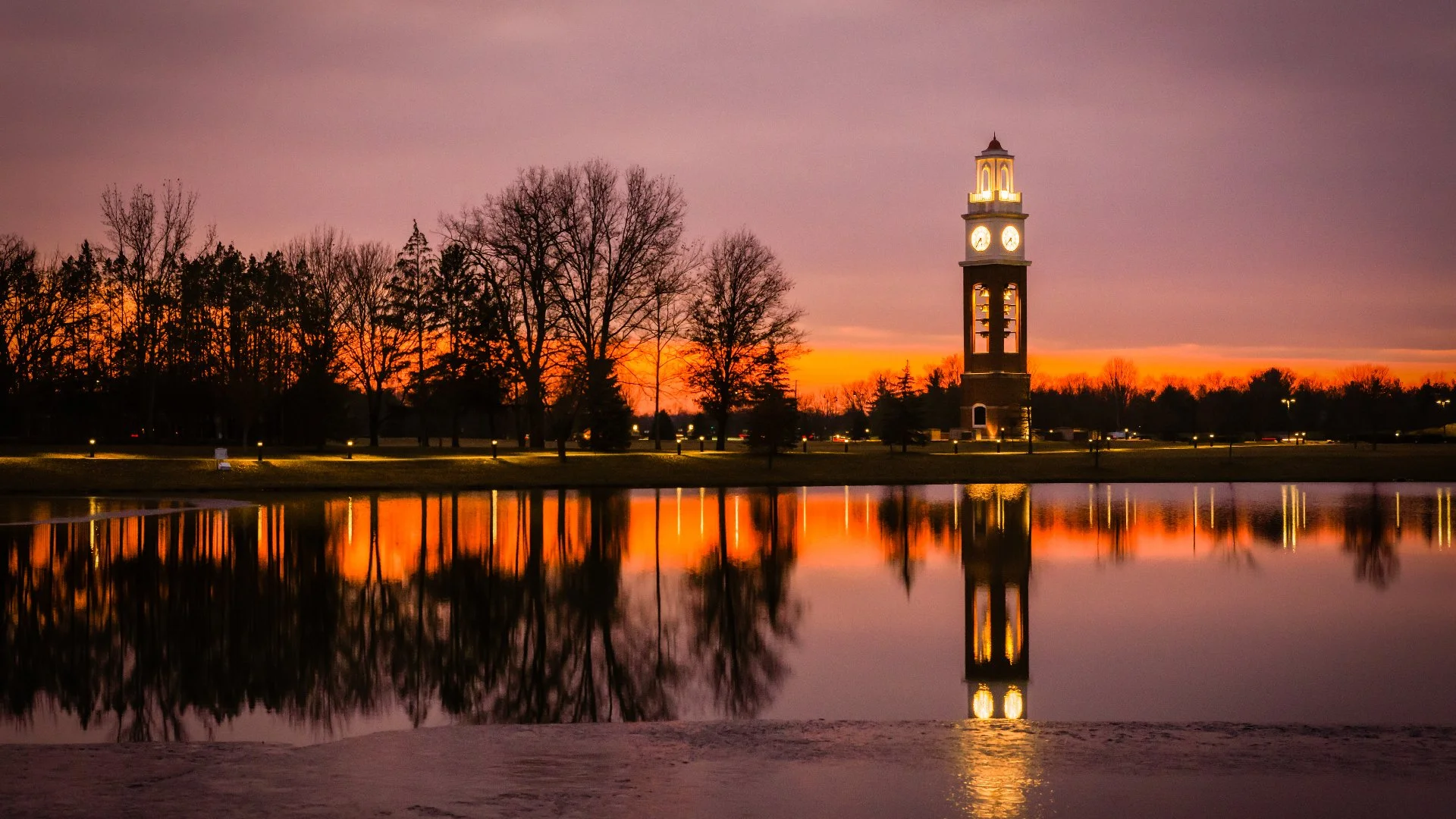 A landmark tower in Carmel, IN.