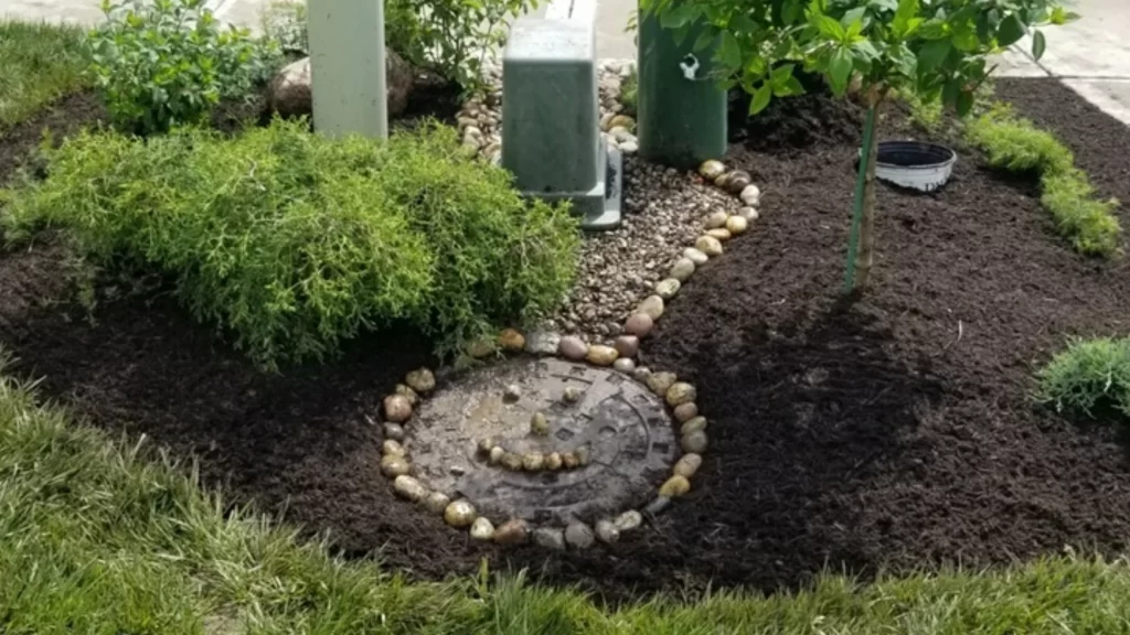 How Long Will Mulch Last in Your Landscape Beds? banner-mulch-in-landscape-bed-with-rocks